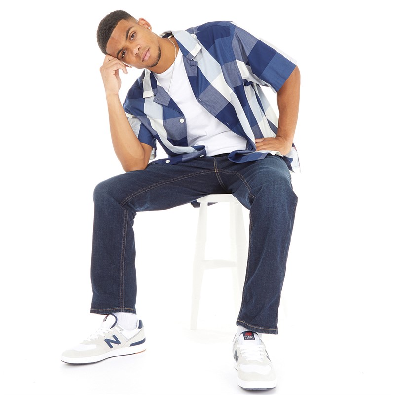 Levi's Mens Slouchy Shirt Boruna Naval Academy