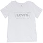Levi's Dame Plus Size Perfect Tee Overdele Hvid