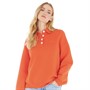 Levi's Womens Stevie Sweatshirt Enamel Orange