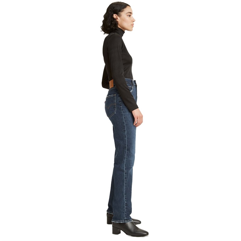 Levi's Dame 70'er Høj Slim Straight Jeans Sonoma Hills