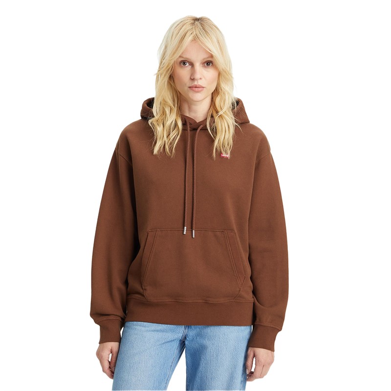 Levi's Dame Standard Hoodie Fondue Fudge