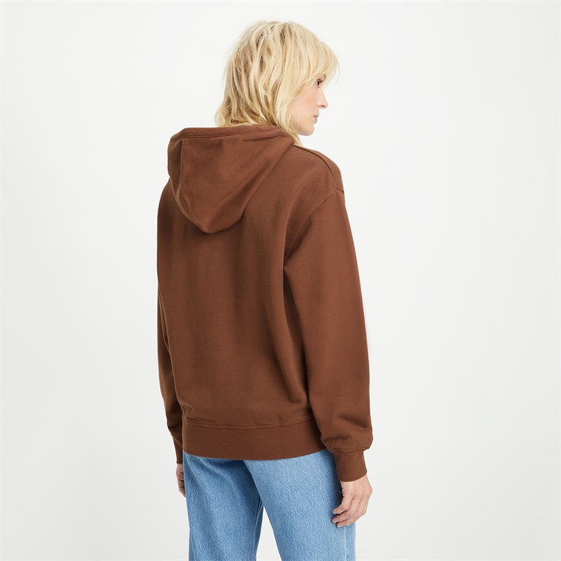 Levi's Dame Standard Hoodie Fondue Fudge