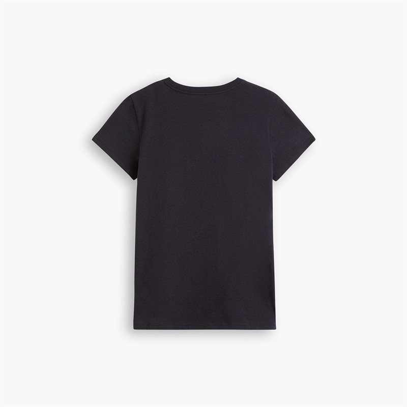 Levi's Damen The Perfect Tops Schwarz