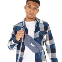 Levi's Mens Poster Logo Small Banana Sling Bag Dark Blue