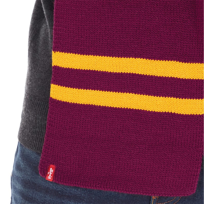 Levi's Mens Limit Scarf Dull Red