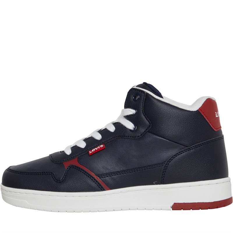 Levi's Kids New Shot – Scarpe Da Ginnastica Unisex Bambino, Bianco, Chiusura A Strappo