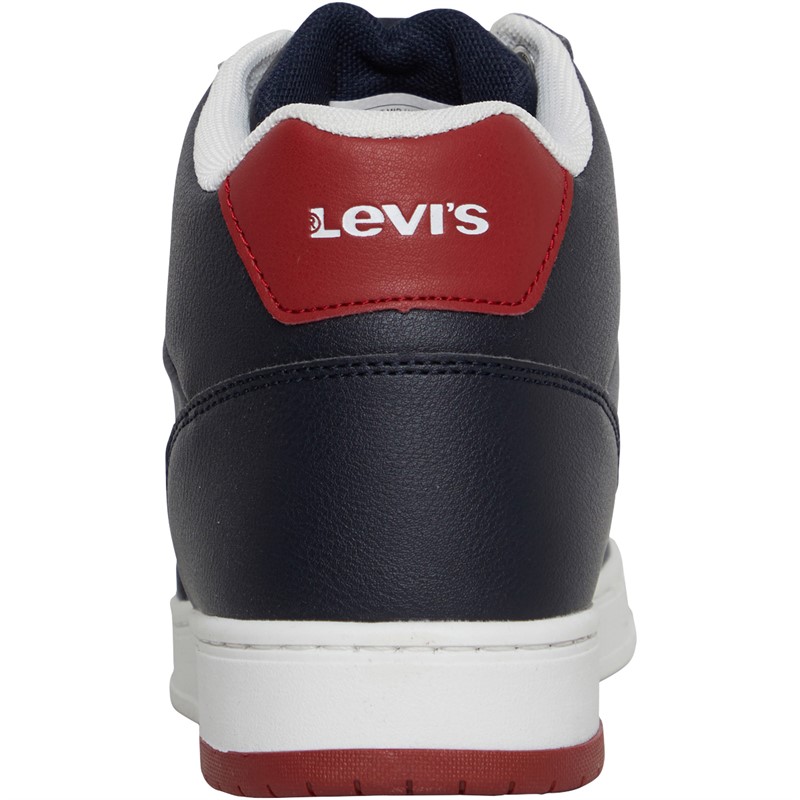 Baskets Enfant Levi's En Jean – Taille 2, Noir – Occasion