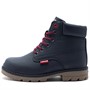 Levi's Kids New Forrest Mid Enkellaarzen Blauw