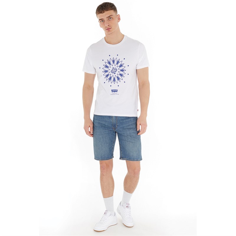 Levi's Mens Graphic T-Shirt 02 White