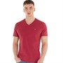 Levi's Mens Original HM V-Neck T-Shirt Rhythmic Red