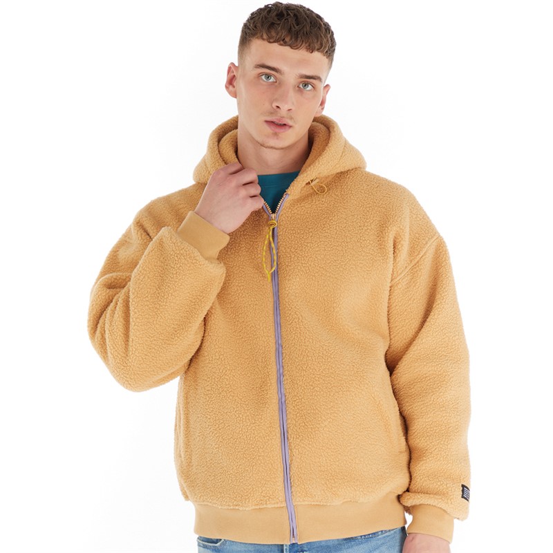 Buy Levi s Mens Sherpa Full Zip Hoodie Iced Coffee