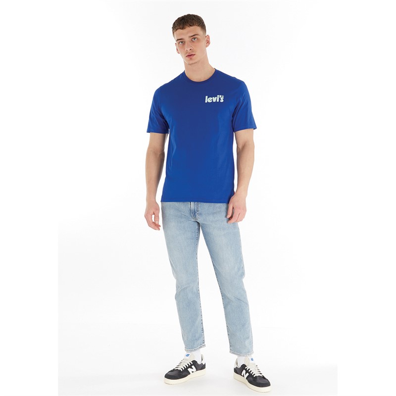 Levi's Mens Relaxed Fit T-Shirt Sodalite Blue