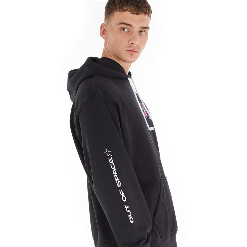 Levi's Mens Graphic Logo Hoodie Caviar