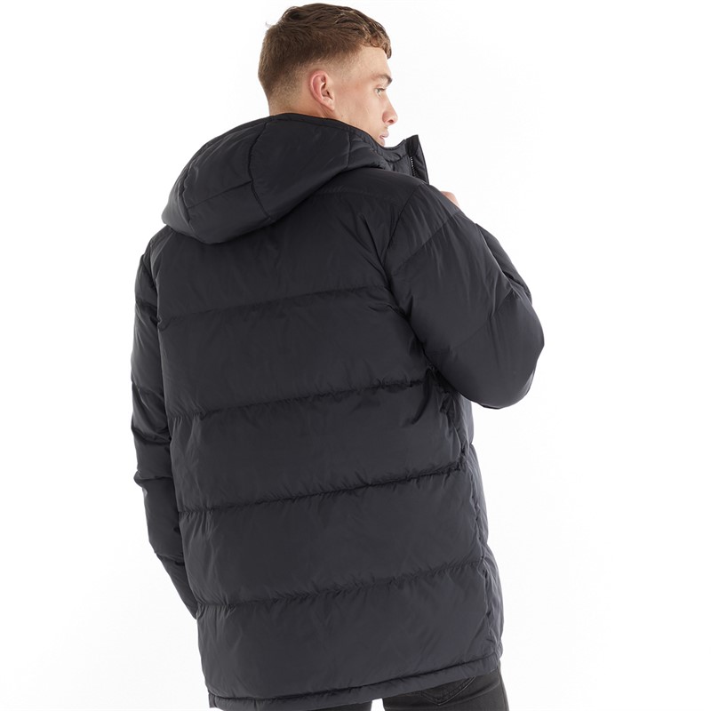 Levi's Mens Sunset Mid Puffer Jacket Jet Black