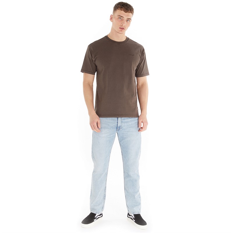 Levi's Mens Red Tab Vintage T-Shirt Chocolate Brown