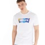 Levi's Mens Graphic T-Shirt SSNL BW Blur Fill White+