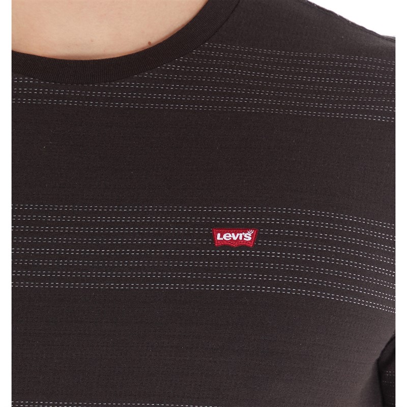 Levi's Mens Original HM T-Shirt Stripe Meteorite