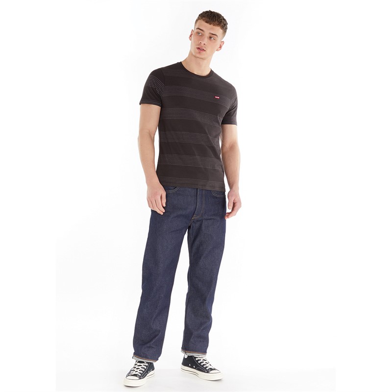 Levi's Mens Original HM T-Shirt Stripe Meteorite