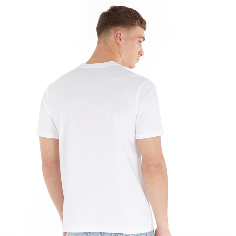 Mens white 2024 levis t shirt