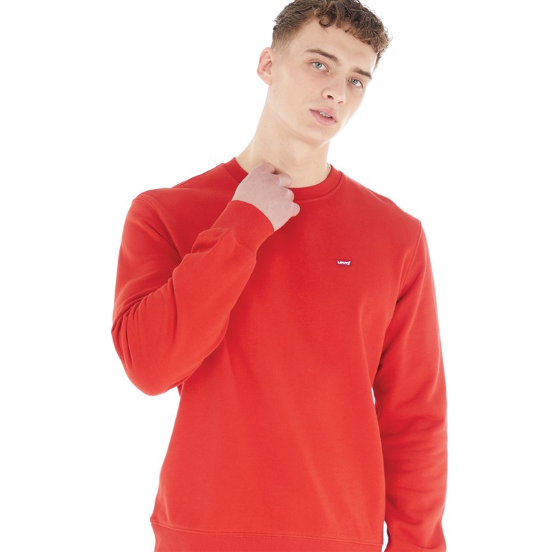 Buy Levi's Mens Original Sweatshirt Aura Orange