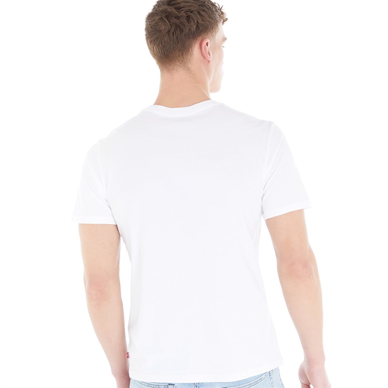 Levi's T-shirt à imprimé Homme bandana Noir et blanc