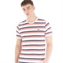 Levi's Mens Original T-Shirt Andres Stripe Bright White