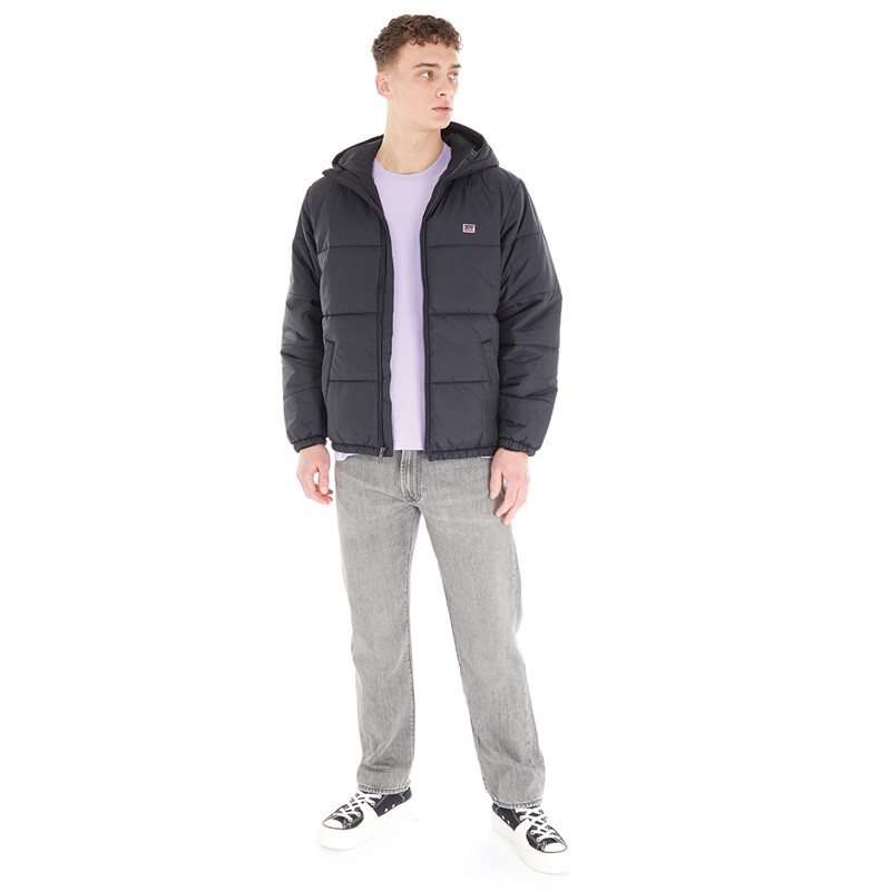 Levi's Mens Puffer Jacket Caviar