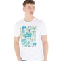 Levi's Mens Graphic T-Shirt BW Meltdown White+