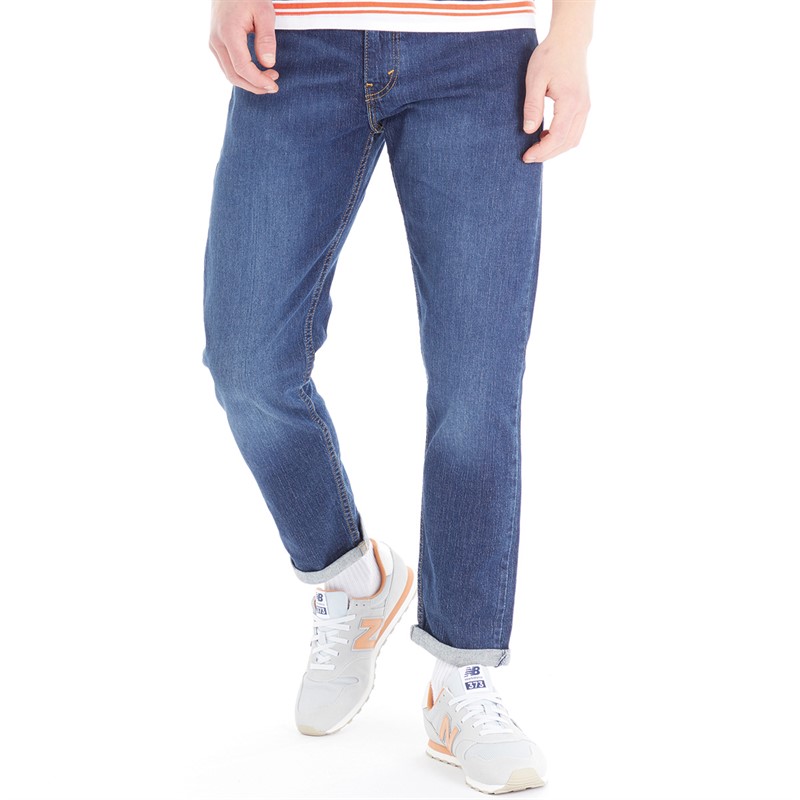 Levi's Mens 502 Taper Fit Hi-Ball Jeans Hawthorne Full Stop