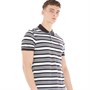 Levi's Mens Polo Cavern Stripe Dusty Aqua