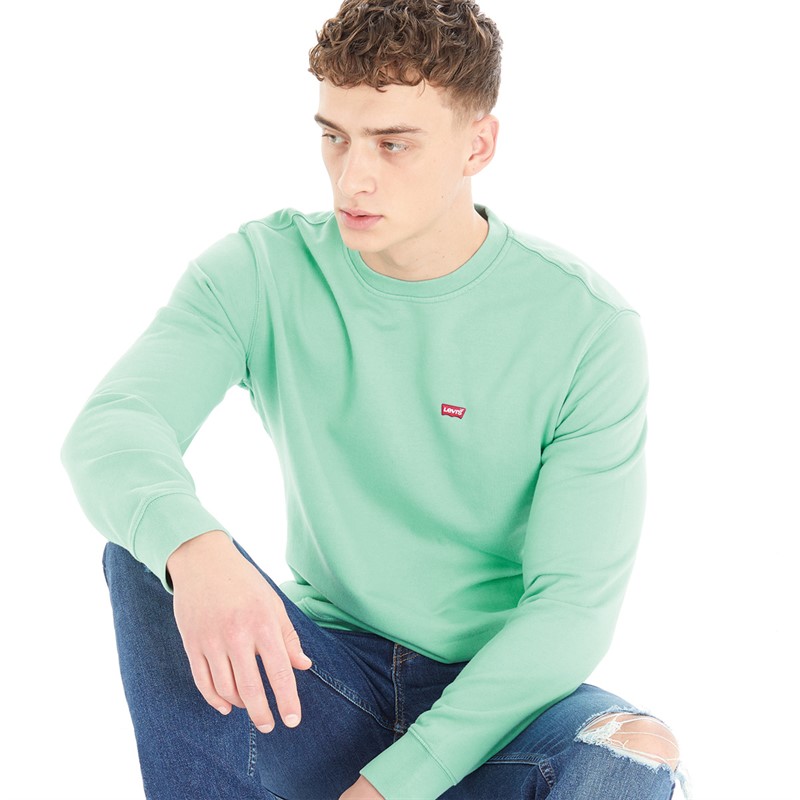 Levi's Mens Original Sweatshirt Wasabi