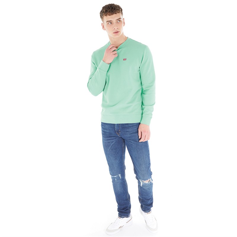 Levi's Mens Original Sweatshirt Wasabi