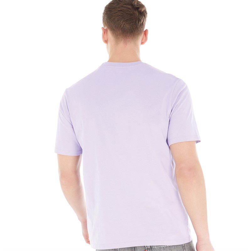 Levi's Mens Relaxed Fit T-Shirt Original BW Purple Rose