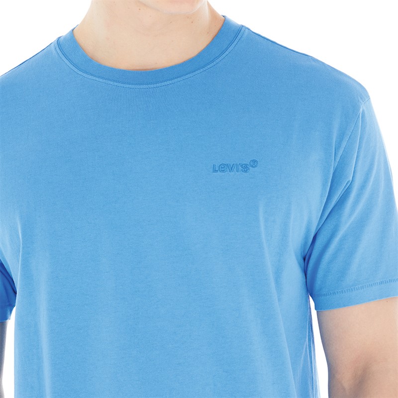 Levi's Mens Red Tab Vintage T-Shirt Swedish Blue Swedish Blue
