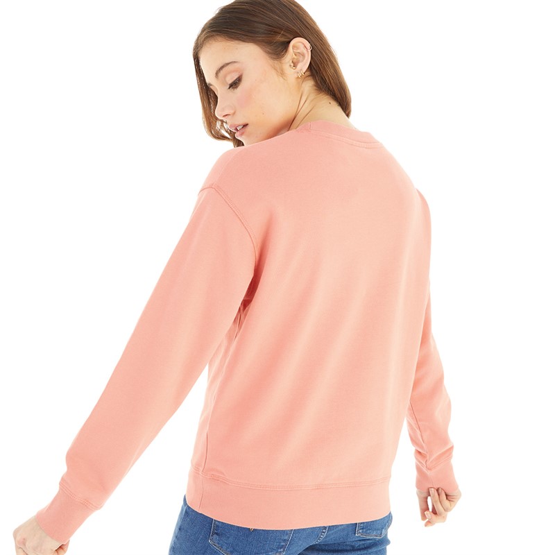 Levi's Damen Standard Rundhals-Sweatshirt Terrakotta