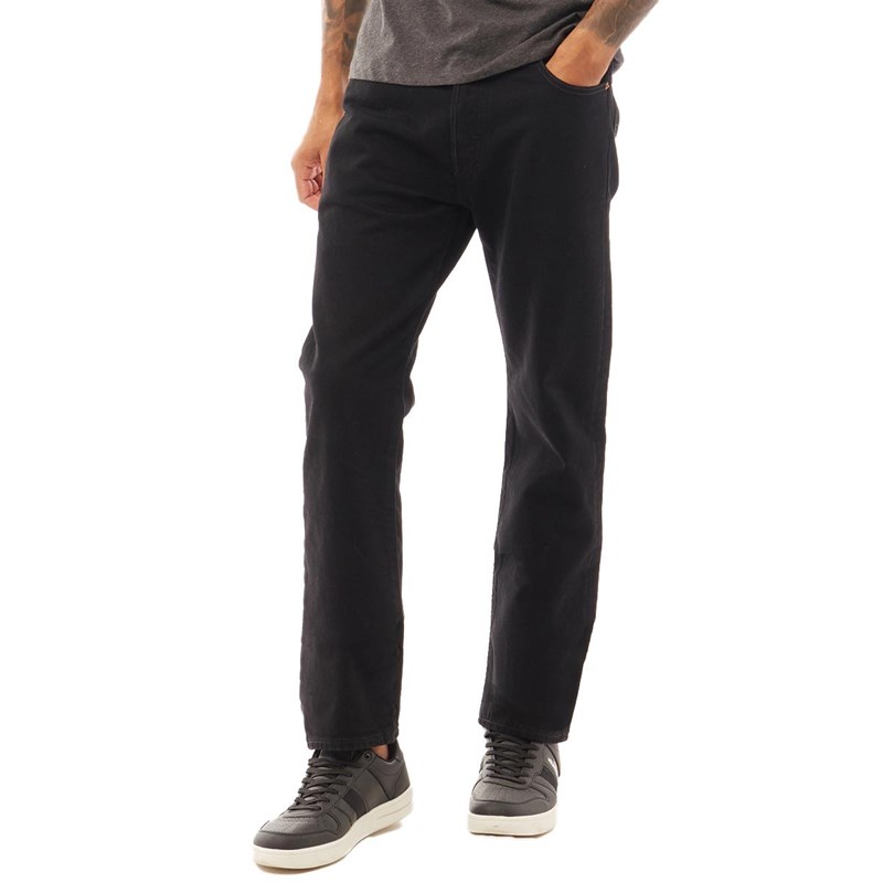 Buy Levi's Mens 501 '93 Straight Fit Jeans Black Punk