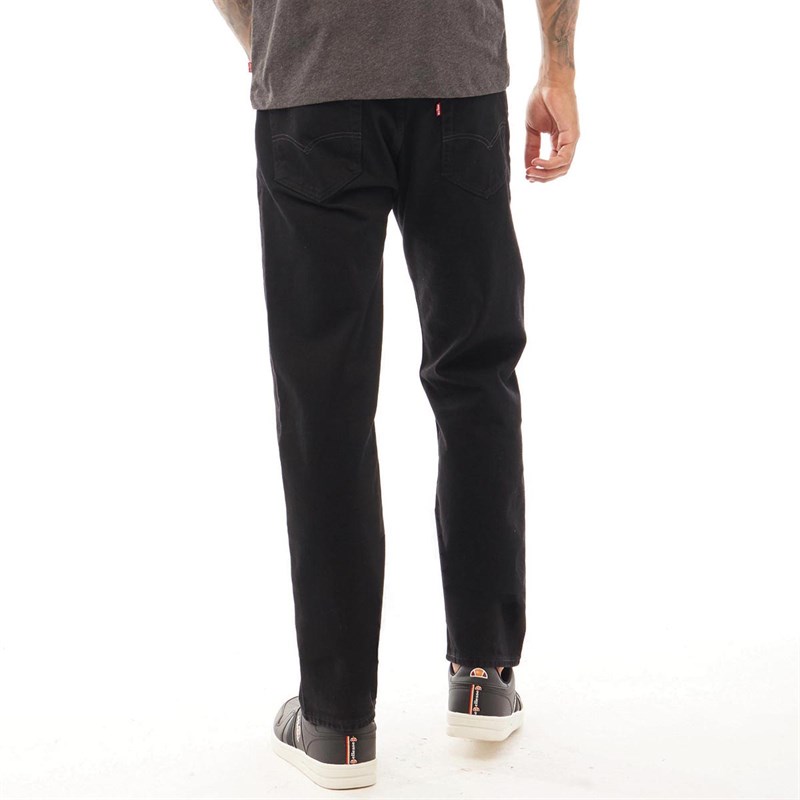 jean droit noir homme