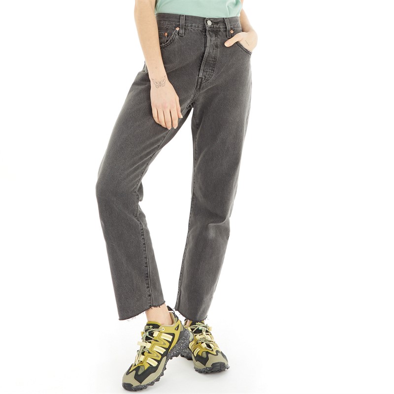 Levi's Womens 501 Crop Jeans Get Off My Cloud