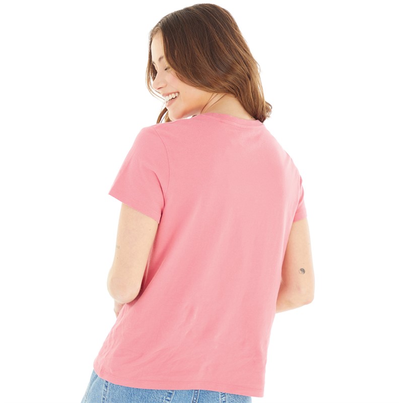 Levi's Womens The Perfect Tee T-Shirt Italian Rose