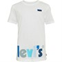 Levi's Boys Short Sleeve Graphic T-Shirt White