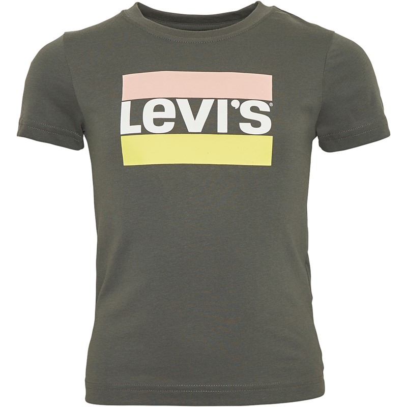 Maglietta Levi's Sportswear Logo Ragazzo - 100% Cotone, Girocollo, Maniche Corte - Foto 7