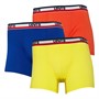 Levi's Mens Three Pack Sportswear Logo Boxer Briefs Red/Blue/Yellow
