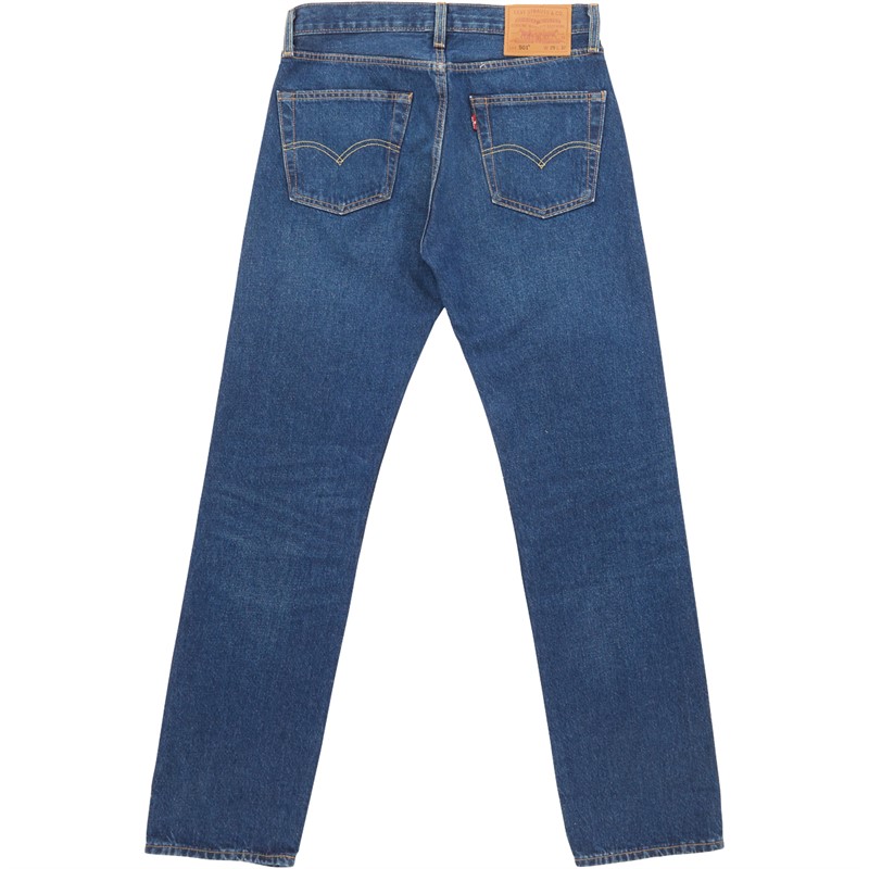 Levi's Mens 501 Original Regular Fit Jeans Strawberry