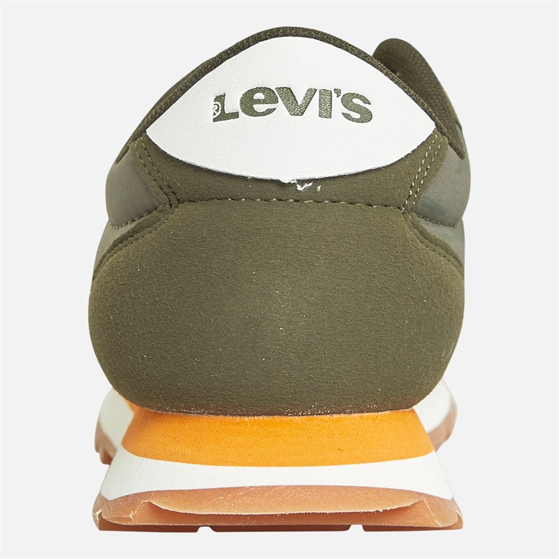 Levi's Kids Alex S Scarpe Da Ginnastica Bambino - Khaki Camo, Chiusura Stringata, Suola EVA, Taglia 38 EU