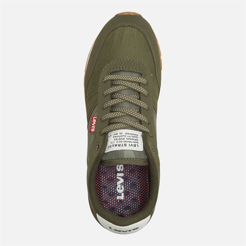 Levi's Baskets Alex Camo Enfants Multicolore