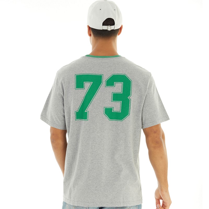 Levi's Mens Relaxed Fit T-Shirt BW Ringer VW Medium Heather Grey