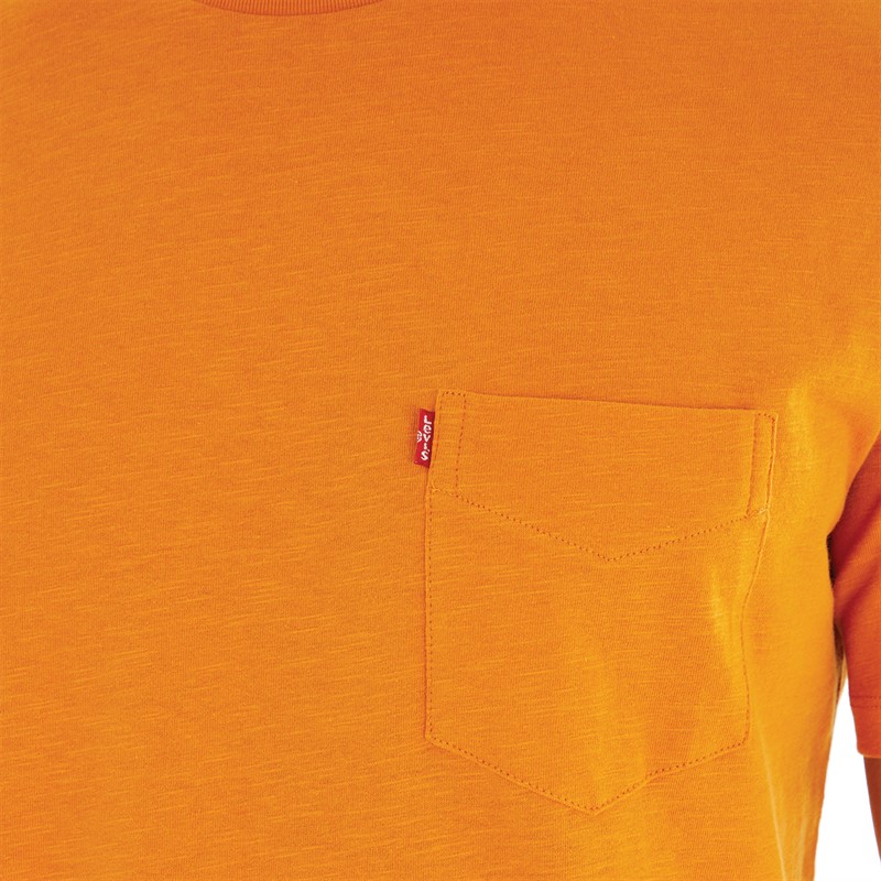 Levi's Mens Classic Pocket T-Shirt Desert Sun