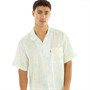 Levi's Mens Sunset Camp Short Sleeve Shirt Asher Ice Dye Icelandic Poppy