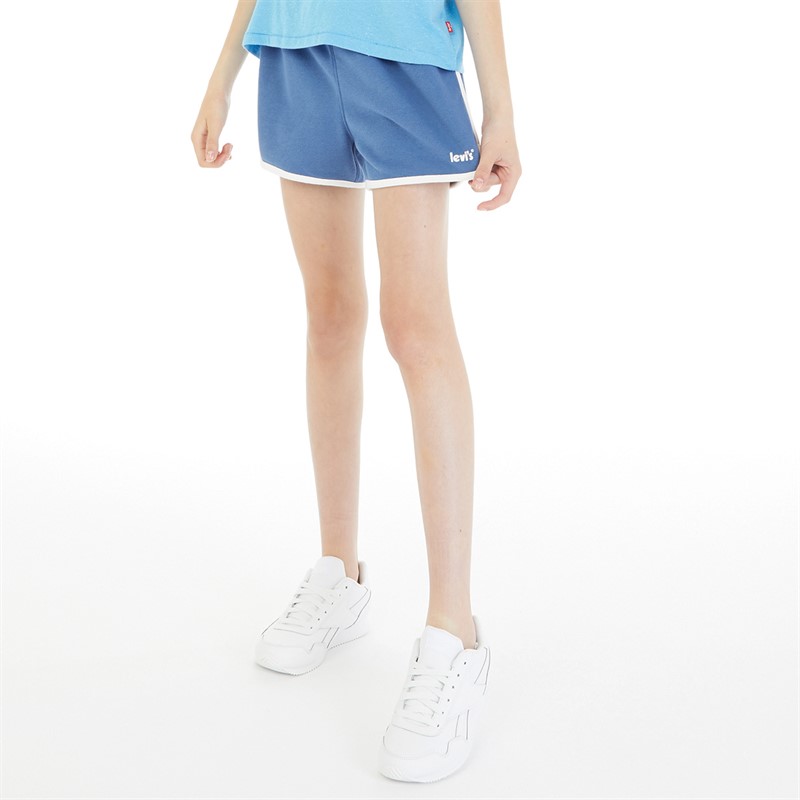 Levi's Girls Dolphin Shorts Blue