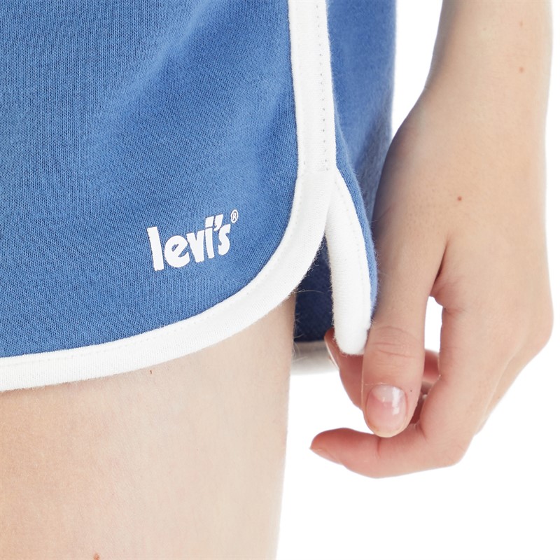 Levi's Girls Dolphin Shorts Blue